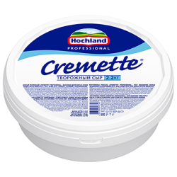 Сыр HOCHLAND cremette творожный 65%, 2.2 кг