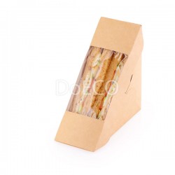 Упаковки для сендвичей. Размер: 126*126*71