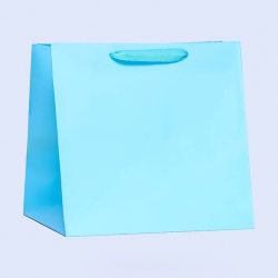 Пакет под торт, голубой, 30 х 30 х 30 см