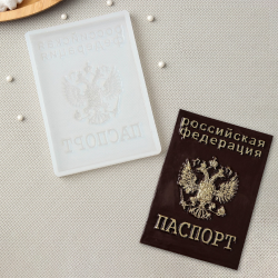 Силиконовая форма «Паспорт», 12×9 см