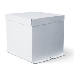 Короба для тортов «Эконом» белые. Размер: 300*300*450 до 5 кг