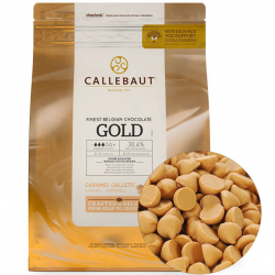 Шоколад Callebaut GOLD (Голд) Белый с карамелью 