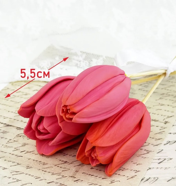 Силиконовый молд для шоколада Тюльпан