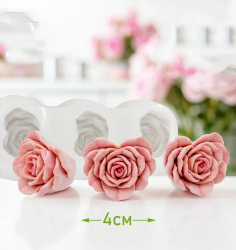 Молд для шоколада Цветы Роза Сердце