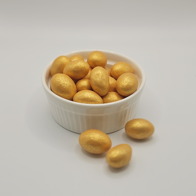 Драже «Яйца» золотые, 100 г. +/- 2 г., Пасха