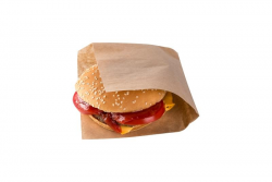 Бумажные уголки крафт для сэндвичей. Размер: 140x145x30