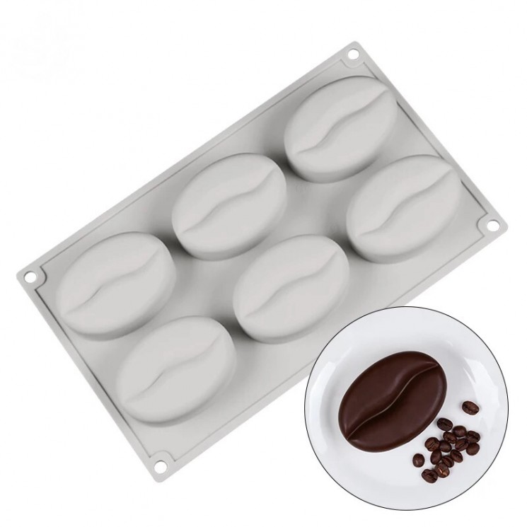 Форма для муссовых десертов «Кофейные зёрна», 28,5×17 см