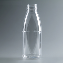 Бутылка молочная 0,5 л "Универсал", прозрачная, с широким горлышком 0,38 мм