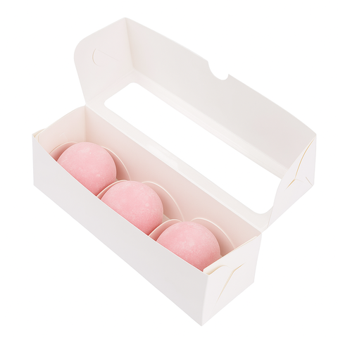 Коробка для 3 моти с ложементами 190*55*55 мм, белая